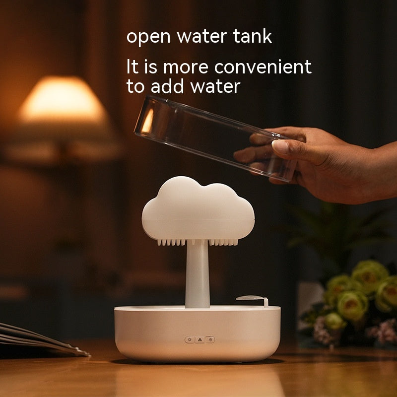 Night Light Humidifier With Raining Water Drop Sound.