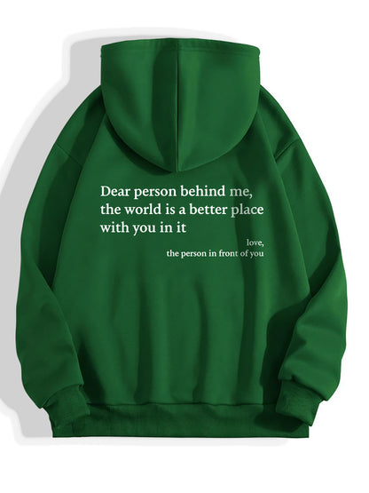 Unisex Hoodie with loving message