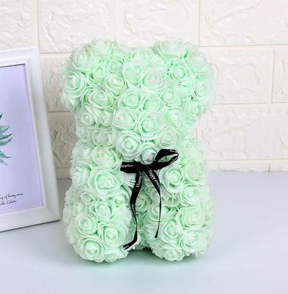 Rose Bear Gifts With Eternal Flowers