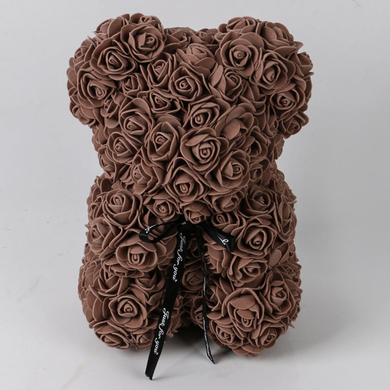 Rose Bear Gifts With Eternal Flowers