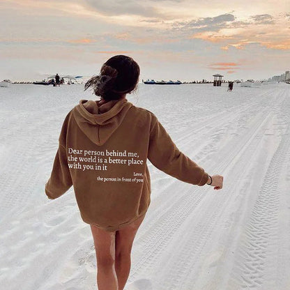 Unisex Hoodie with loving message