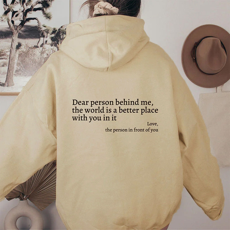 Unisex Hoodie with loving message