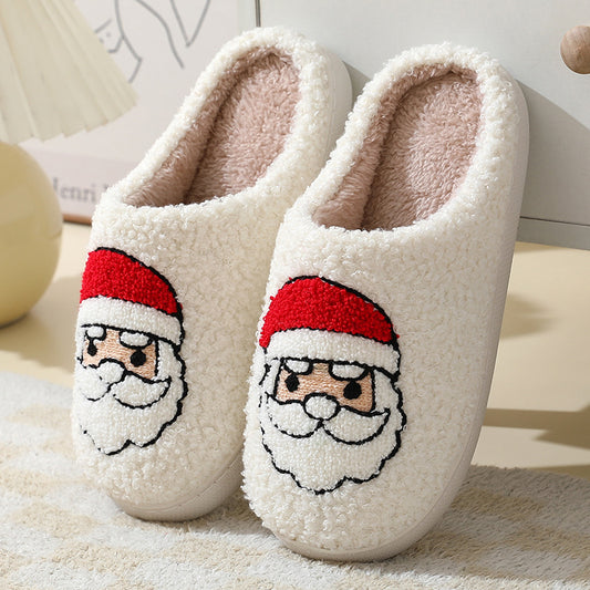 Christmas Cotton Slippers.