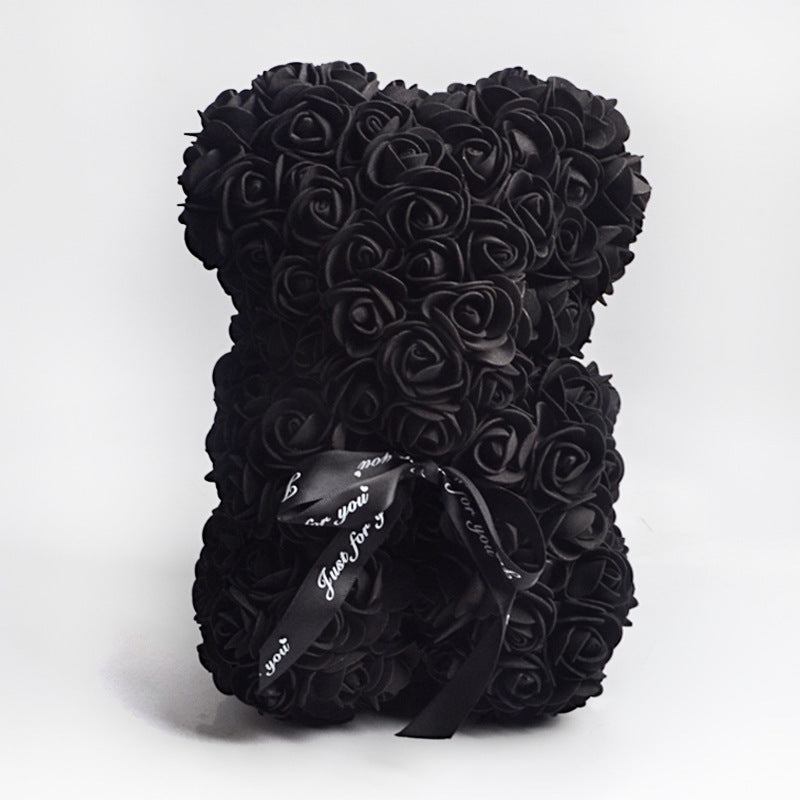 Rose Bear Gifts With Eternal Flowers