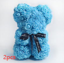 Rose Bear Gifts With Eternal Flowers