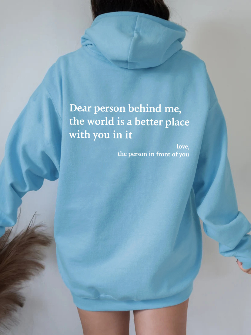 Unisex Hoodie with loving message