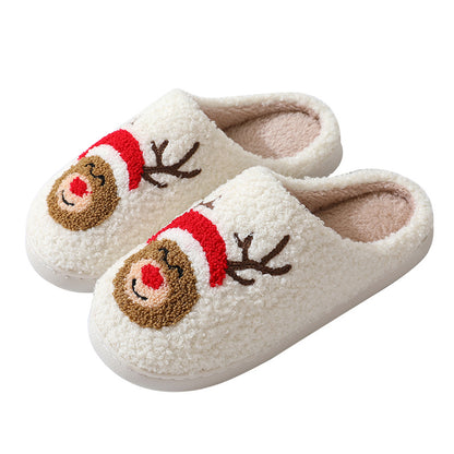 Christmas Cotton Slippers.