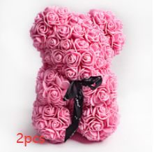 Rose Bear Gifts With Eternal Flowers